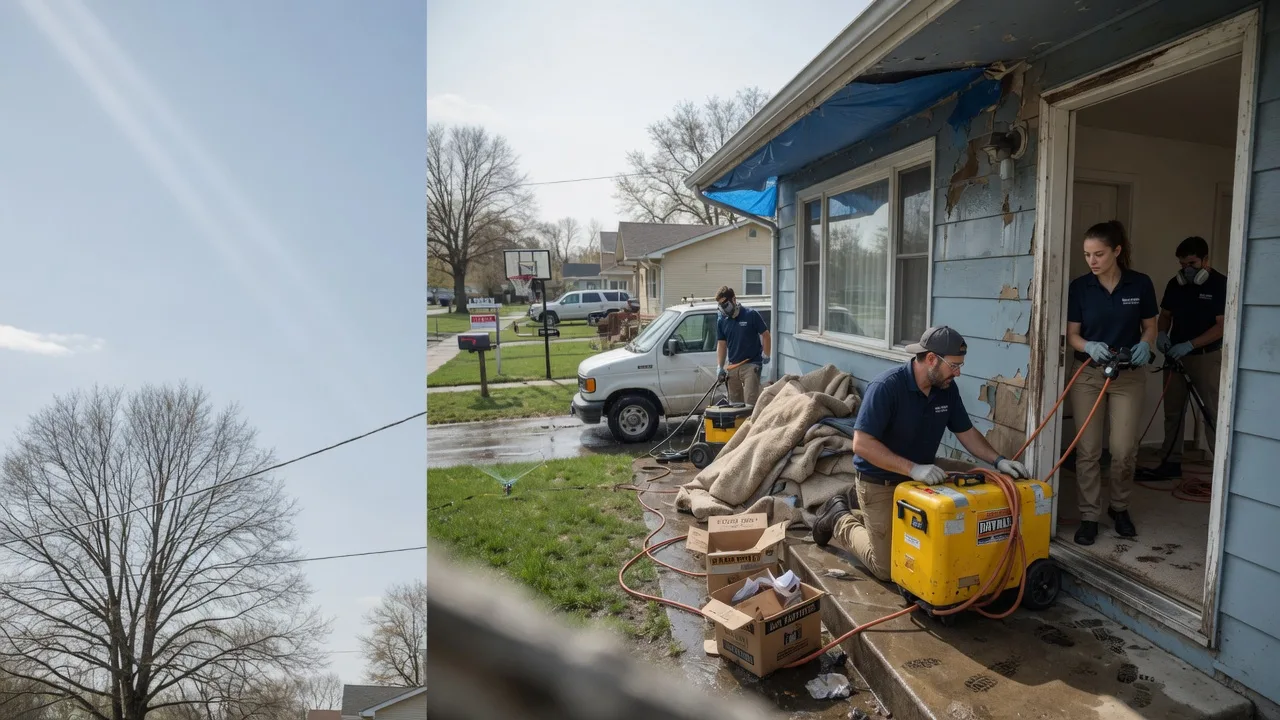 Basement Flood Cleanup in Sayre, OK near me
